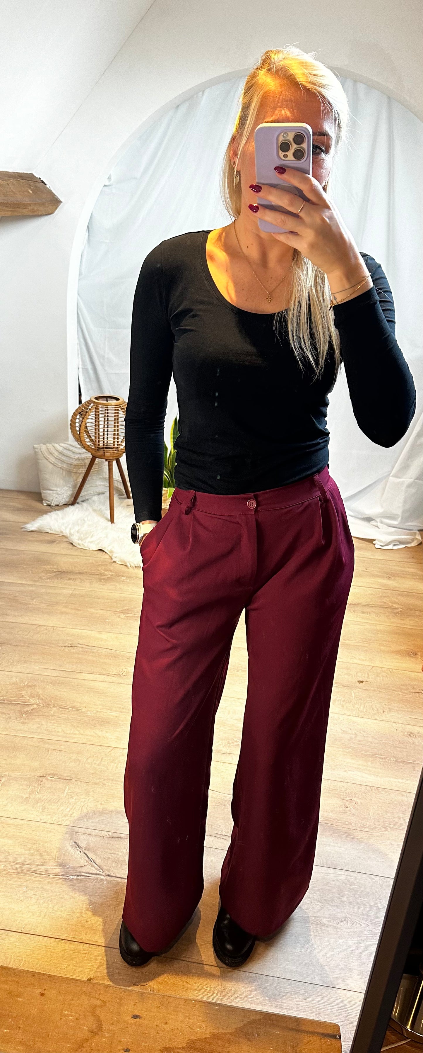 Broek "Tia" Paars