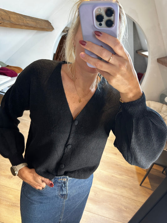 Cardigan Zwart